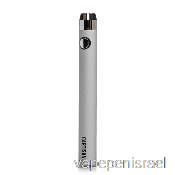 חד פעמי Vape Israel Cartisan אגו ספינר טוויסט 900 510 סוללה כסף
